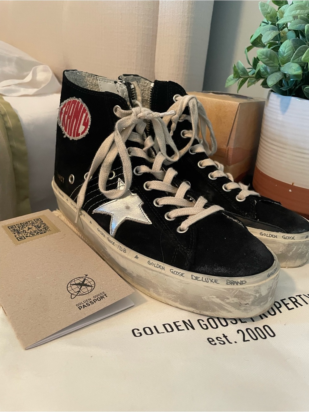 Golden Goose Francy sneakers black size 39